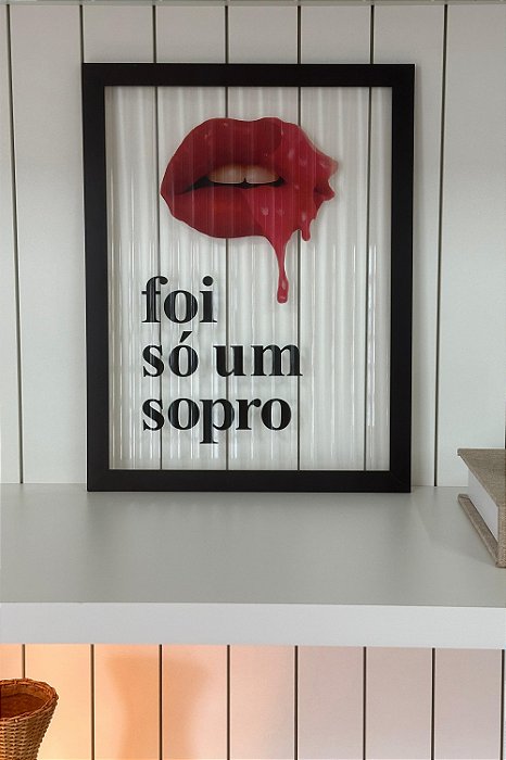 Quadro - Foi Só Um Sopro