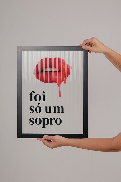 Quadro - Foi Só Um Sopro