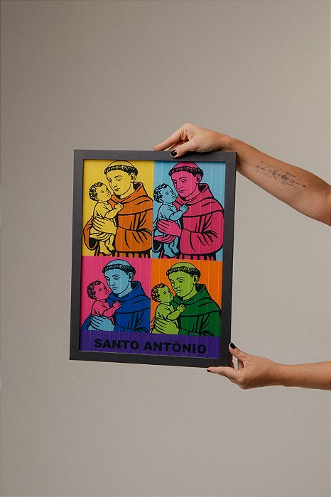 Quadro Pop - Santo Antônio