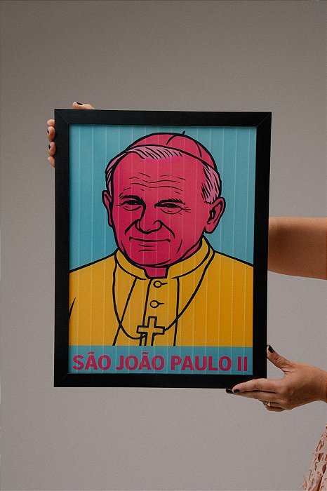 Quadro Pop - São João Paulo II