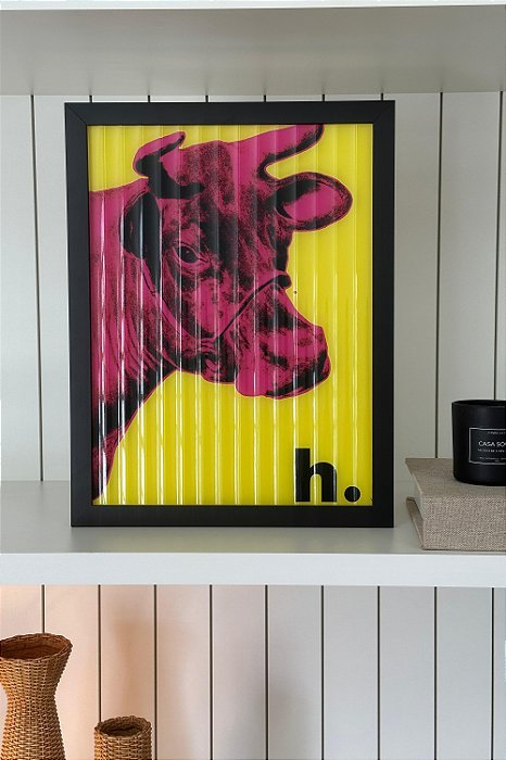 Quadro Pop - Vaca H.