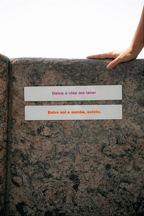 Placa Branca - Deixa A Vida Me Levar