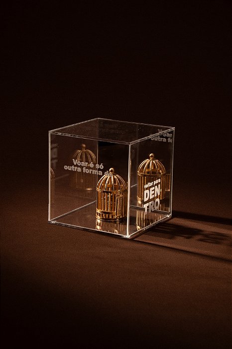 Cubo Prata - Voar é só uma forma de voltar para dentro