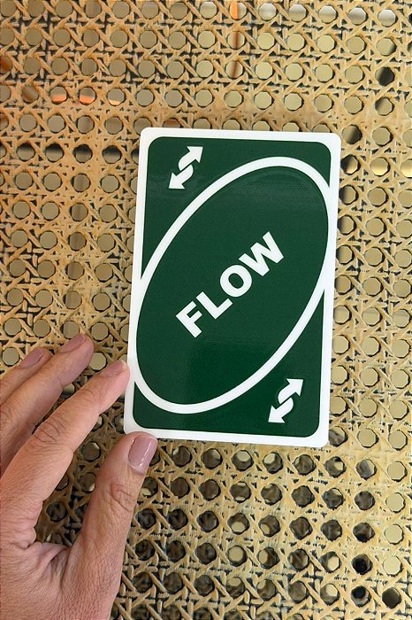 Carta Flow Reverso Verde - Maior