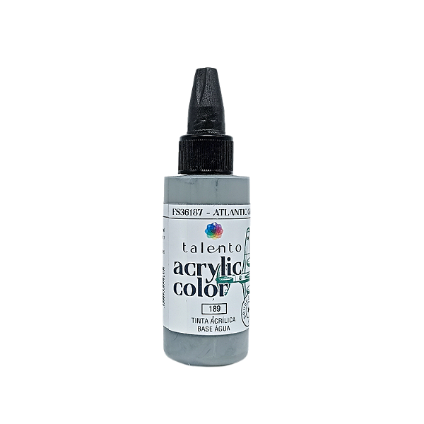 ACRYLIC COLOR 189  FS36187 ATLANTIC GRAY 30ML UND