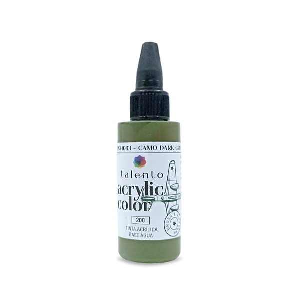 ACRYLIC COLOR 200 FS34083 CAMO DARK GREEN 30ML UND