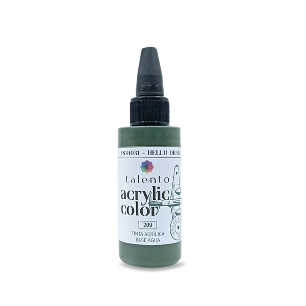 ACRYLIC COLOR 209 HELLO DRAB 30ML UND