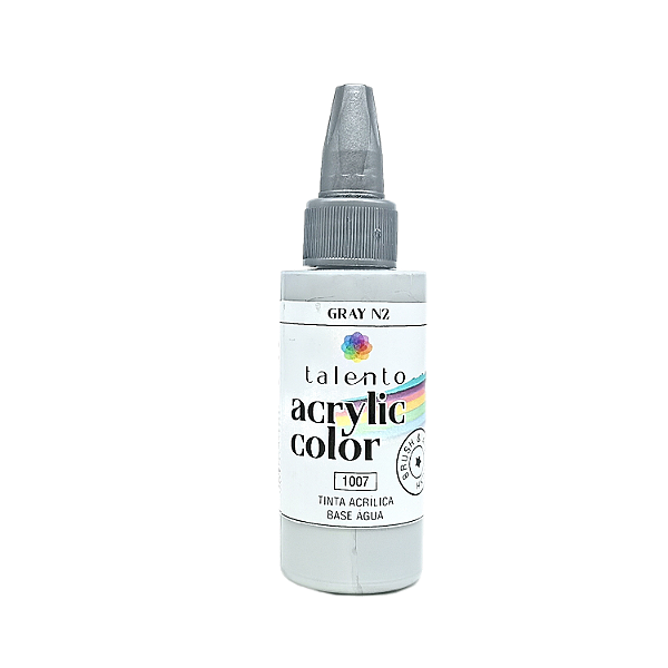 ACRYLIC COLOR 1007 GRAY N2 30ML UND