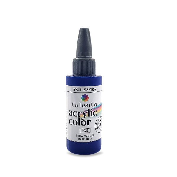 ACRYLIC COLOR 1027 AZUL SAFIRA 30ML UND
