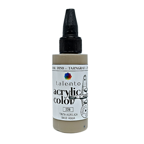 ACRYLIC COLOR 226 TARN GRAU F9 RAL7050 30ML UND