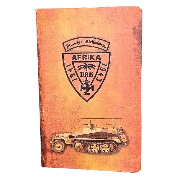 CADERNETA AFRIKA KORPS - 24 FOLHAS - UND