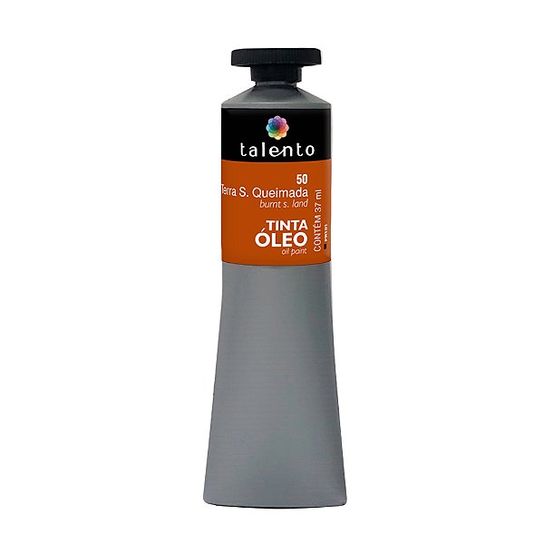 TINTA OLEO 37ML 50 T.SIENA QUEIMADA UND