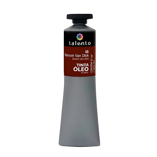 TINTA OLEO 37ML 55 MARROM VAN DICK UND