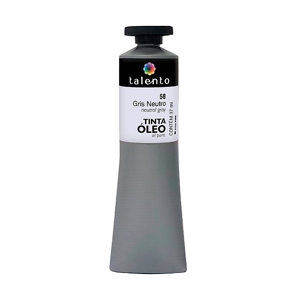 TINTA OLEO 37ML 58 GRIS NEUTRO UND