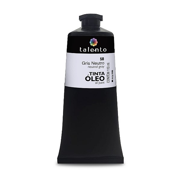 TINTA OLEO 110ML 58 GRIS NEUTRO UND