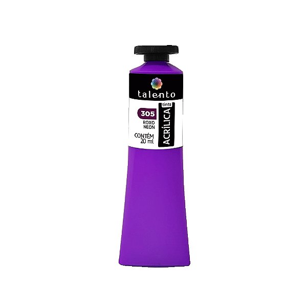 TINTA P/TELA 20ML 305-ROXO NEON UND