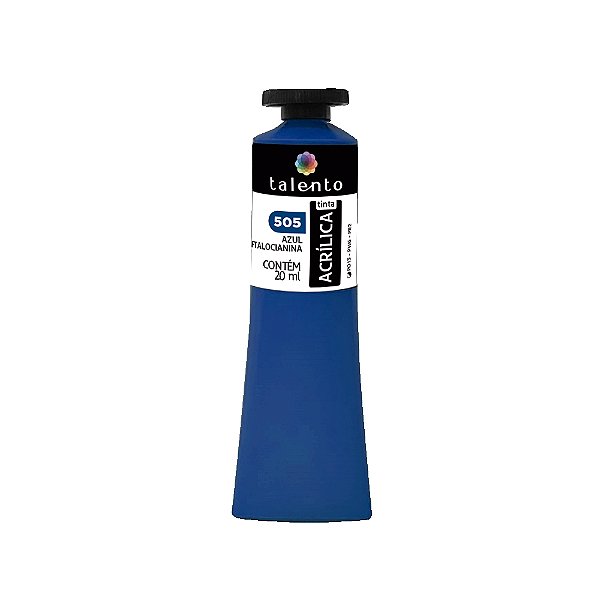 TINTA P/TELA 20ML 505 AZUL FTALOCIANINA UND