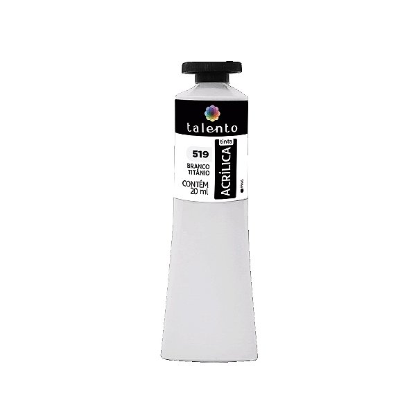 TINTA P/TELA 20ML 519 BRANCO UND
