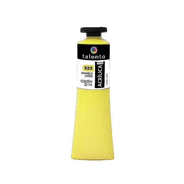 TINTA P/TELA 20ML 523 AM.LIMÃO UND