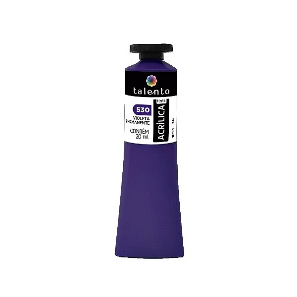 TINTA P/TELA 20ML 530 VIOL.PERMAN. ESCURO UND
