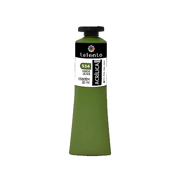 TINTA P/TELA 20ML 534 VERDE OLIVA UND