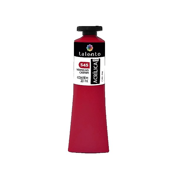 TINTA P/TELA 20ML 545 VERM.CARMIM UND