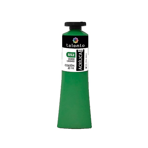 TINTA P/TELA 20ML 552 VERDE CADMIO UND
