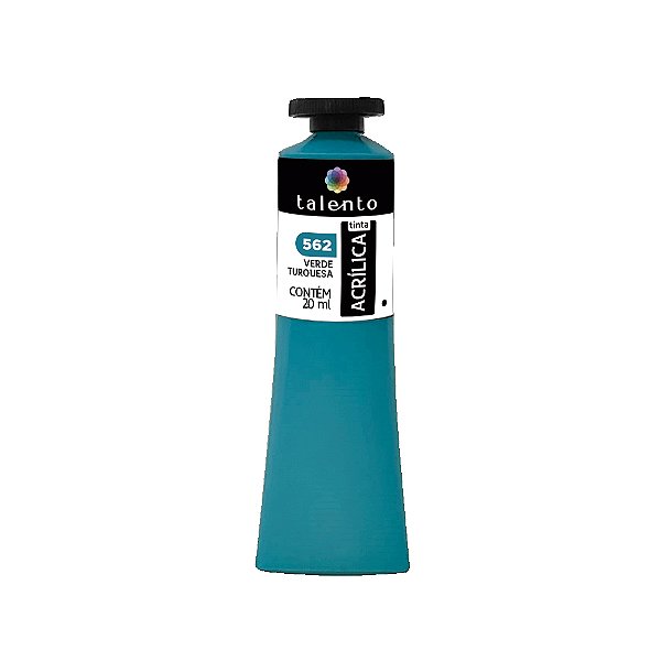 TINTA P/TELA 20ML 562 VD. TURQUESA UND