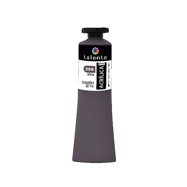 TINTA P/TELA 20ML 596 SEPIA UND