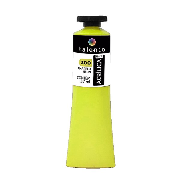 TINTA P/TELA 37ML 300 AMARELO NEON UND