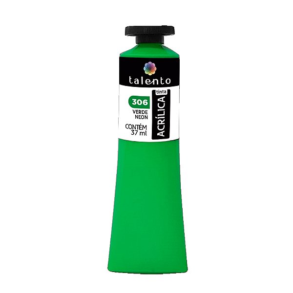 TINTA P/TELA 37ML 306 VERDE NEON UND