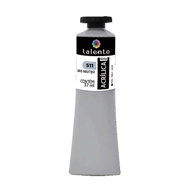 TINTA P/TELA 37ML 511 GRIS NEUTRO UND