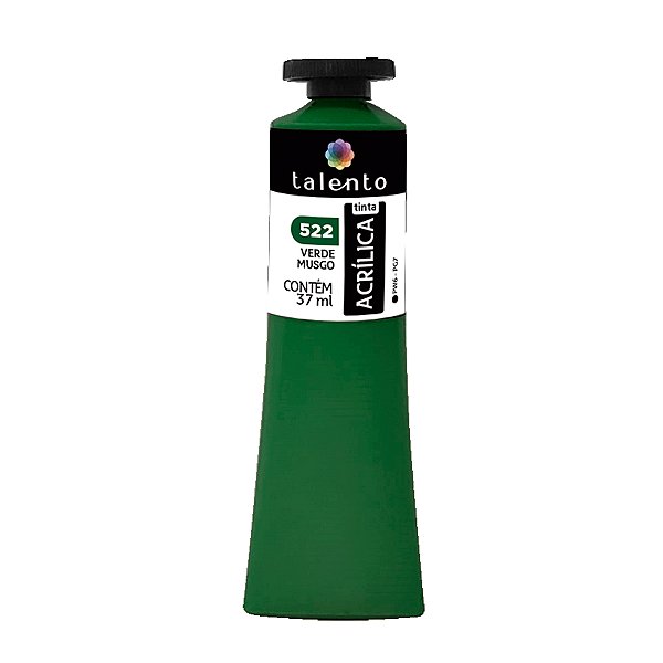 TINTA P/TELA 37ML 522 VERDE MUSGO UND