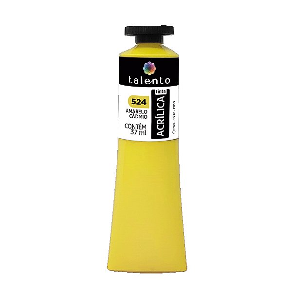 TINTA P/TELA 37ML 524 AM.CADMIO UND