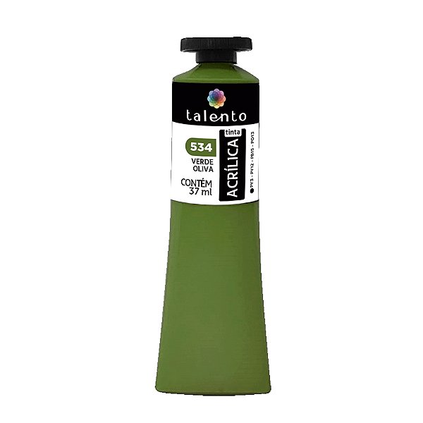 TINTA P/TELA 37ML 534 VERDE OLIVA UND