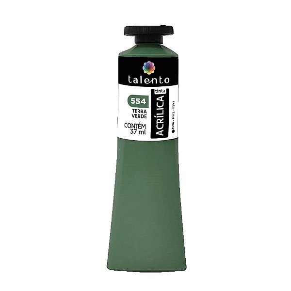 TINTA P/TELA 37ML 554 TERRA VERDE UND