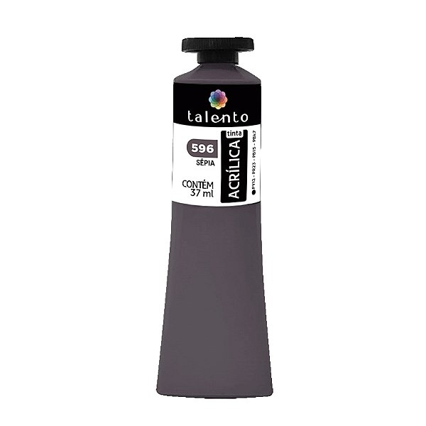 TINTA P/TELA 37ML 596 SEPIA UND