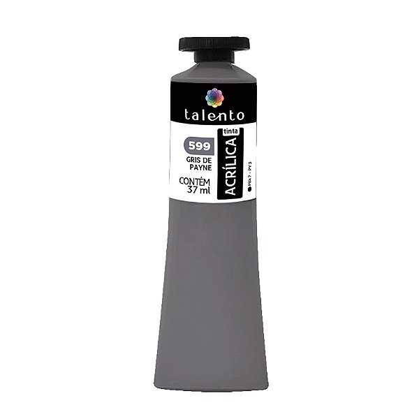 TINTA P/TELA 37ML 599 GRIS DE PAYNE UND
