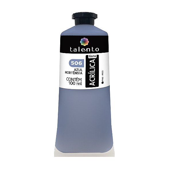 TINTA P/TELA 100ML 506-AZ.HORTENSIA UND