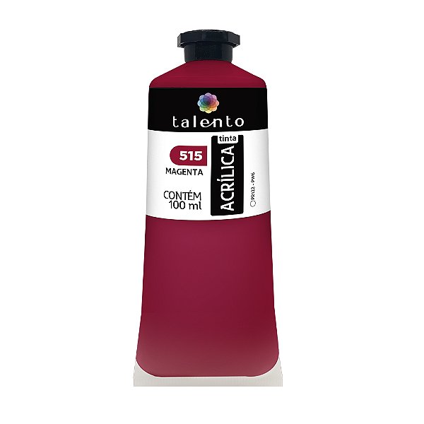 TINTA P/TELA 100ML 515-MAGENTA UND