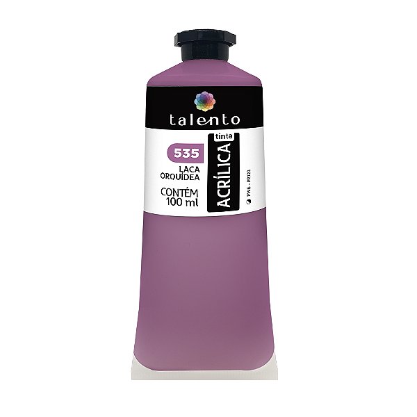 TINTA P/TELA 100ML 535-LACA ORQUIDEA UND