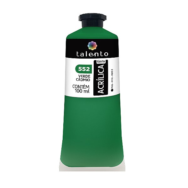 TINTA P/TELA 100ML 552-VD.CADMIO UND
