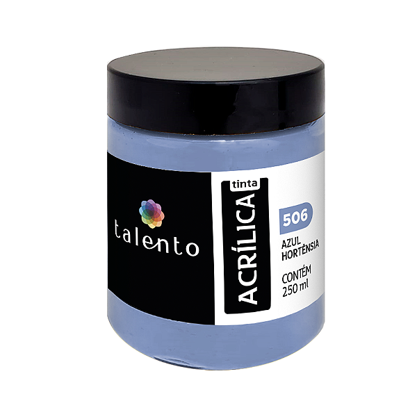TINTA P/TELA 250ML 506-AZ.HORTENSIA UND
