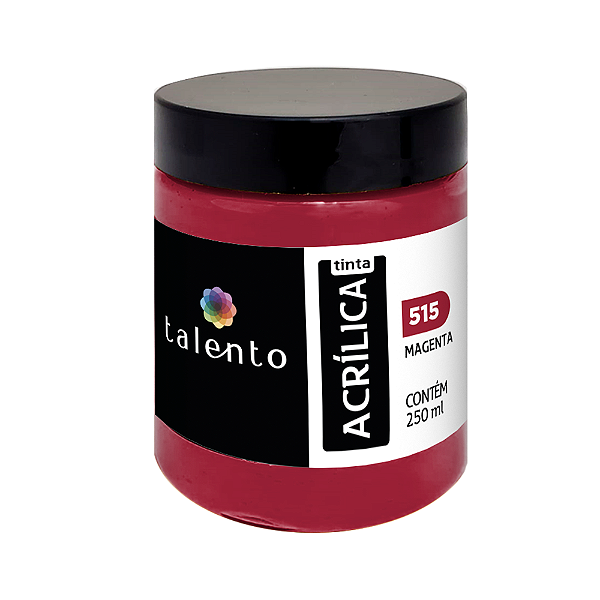 TINTA P/TELA 250ML 515-MAGENTA UND