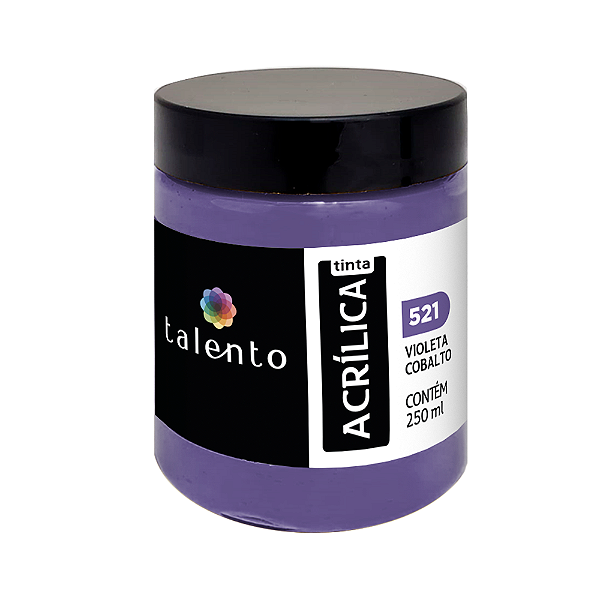 TINTA P/TELA 250ML 521-VIOL.COBALTO UND