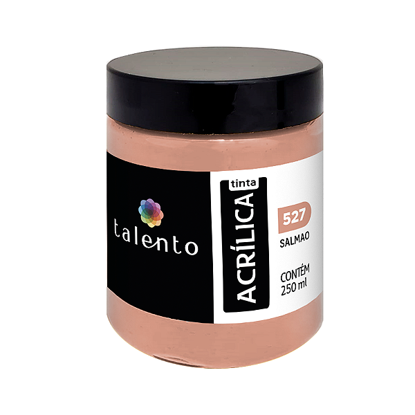 TINTA P/TELA 250ML 527-SALMAO UND