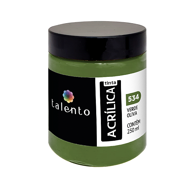 TINTA P/TELA 250ML 534-VD.OLIVA UND