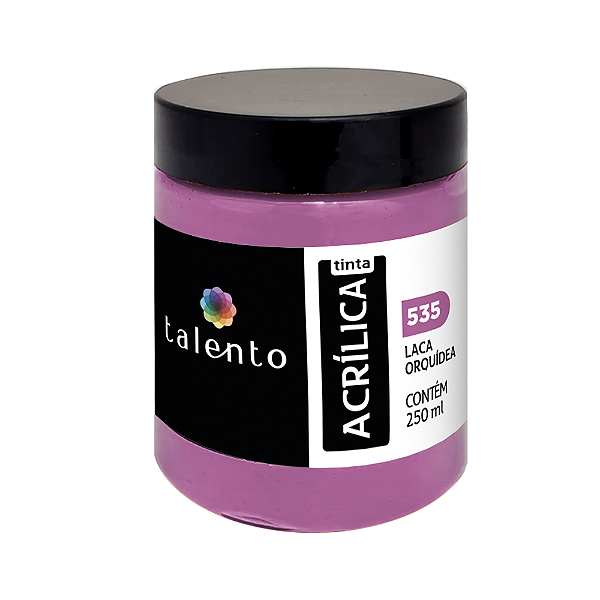 TINTA P/TELA 250ML 535-LACA ORQUIDEA UND