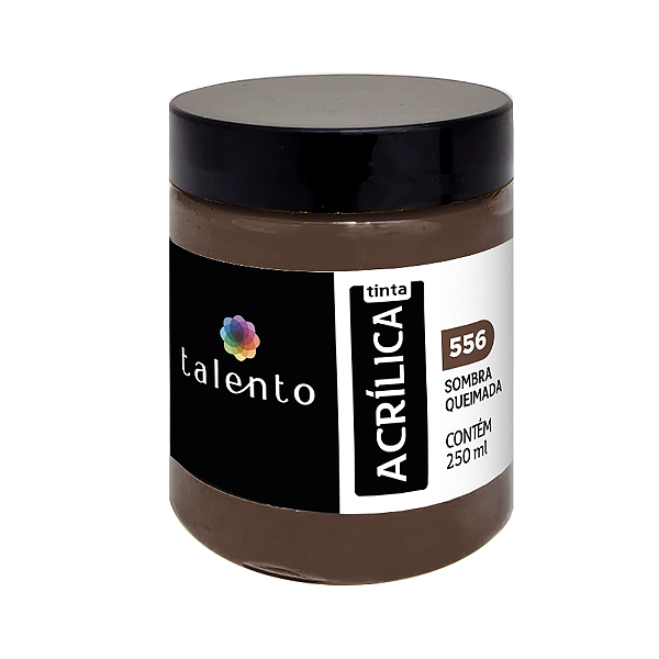 TINTA P/TELA 250ML 556-SOMBRA QUEIMADA UND