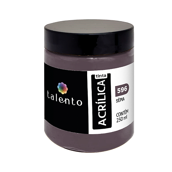 TINTA P/TELA 250ML 596-SEPIA UND